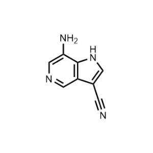 7-Amino-1H-pyrrolo[3,2-c]pyridine-3-carbonitrile|CS-1326862