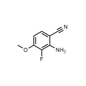 2-Amino-3-fluoro-4-methoxybenzonitrile|CS-1326890
