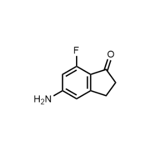 5-Amino-7-fluoro-2,3-dihydro-1H-inden-1-one|CS-1326905
