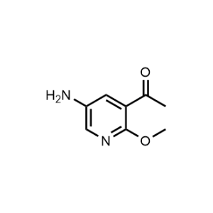 1-(5-Amino-2-methoxypyridin-3-yl)ethan-1-one|CS-1326907