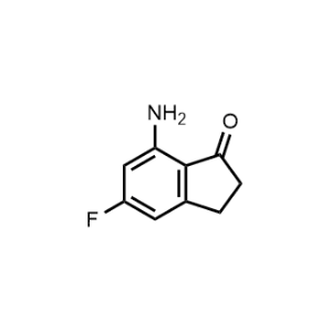 7-Amino-5-fluoro-2,3-dihydro-1H-inden-1-one|CS-1326920