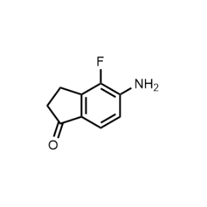 5-Amino-4-fluoro-2,3-dihydro-1H-inden-1-one|CS-1326925
