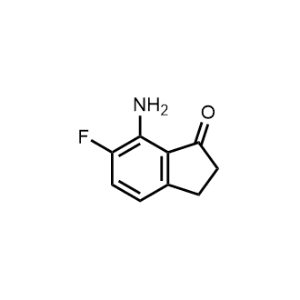 7-Amino-6-fluoro-2,3-dihydro-1H-inden-1-one|CS-1326934