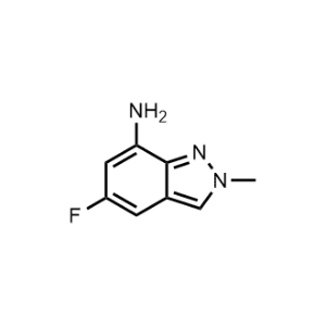 5-Fluoro-2-methyl-2H-indazol-7-amine|CS-1326967