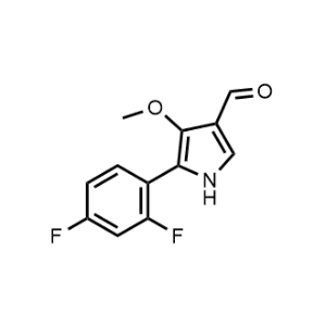 5-(2,4-Difluorophenyl)-4-methoxy-1H-pyrrole-3-carbaldehyde|CS-1327049