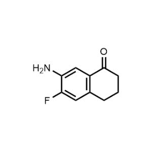 7-Amino-6-fluoro-3,4-dihydronaphthalen-1(2H)-one|CS-1327140