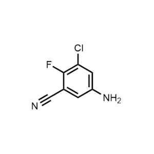 5-Amino-3-chloro-2-fluorobenzonitrile|CS-1327145