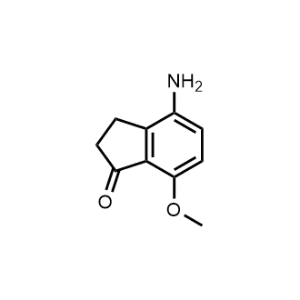 4-Amino-7-methoxy-2,3-dihydro-1H-inden-1-one|CS-1327155