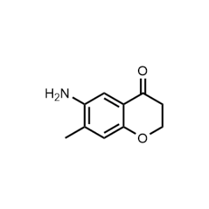 6-Amino-7-methylchroman-4-one|CS-1327160