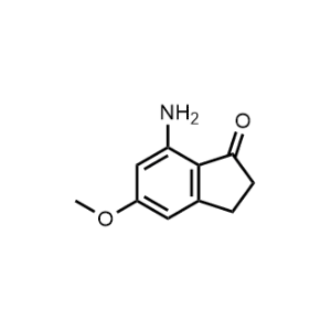 7-Amino-5-methoxy-2,3-dihydro-1H-inden-1-one|CS-1327170