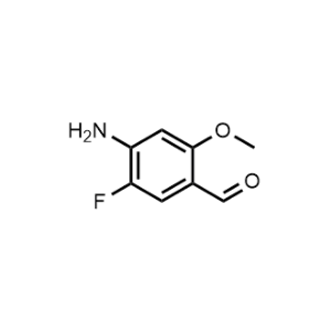 4-Amino-5-fluoro-2-methoxybenzaldehyde|CS-1327179
