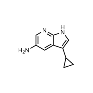 3-Cyclopropyl-1H-pyrrolo[2,3-b]pyridin-5-amine|CS-1327197