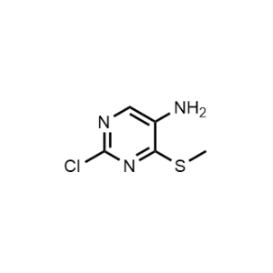 2-Chloro-4-(methylthio)pyrimidin-5-amine|CS-1327240