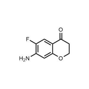 7-Amino-6-fluorochroman-4-one|CS-1327475