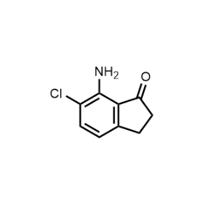 7-Amino-6-chloro-2,3-dihydro-1H-inden-1-one|CS-1327515