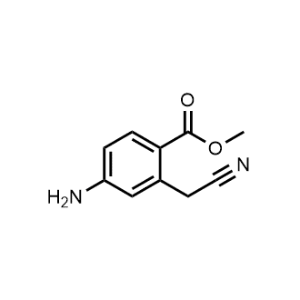 Methyl 4-amino-2-(cyanomethyl)benzoate|CS-1327526