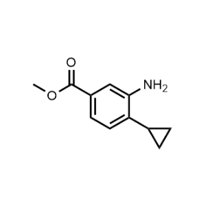 Methyl 3-amino-4-cyclopropylbenzoate|CS-1327555