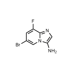 6-Bromo-8-fluoroimidazo[1,2-a]pyridin-3-amine|CS-1327815