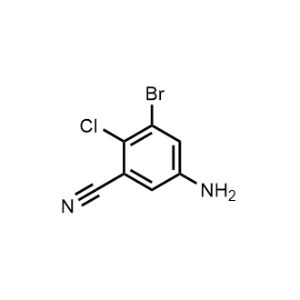 5-Amino-3-bromo-2-chlorobenzonitrile|CS-1327826