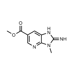 Methyl 2-imino-3-methyl-2,3-dihydro-1H-imidazo[4,5-b]pyridine-6-carboxylate|CS-1327830