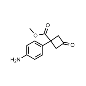 Methyl 1-(4-aminophenyl)-3-oxocyclobutane-1-carboxylate|CS-1327833