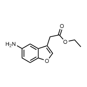 Ethyl 2-(5-aminobenzofuran-3-yl)acetate|CS-1327838