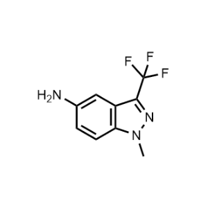 1-Methyl-3-(trifluoromethyl)-1H-indazol-5-amine|CS-1327843