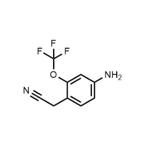 2-(4-Amino-2-(trifluoromethoxy)phenyl)acetonitrile|CS-1327853