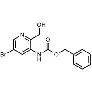 Benzyl (5-bromo-2-(hydroxymethyl)pyridin-3-yl)carbamate|CS-1327869