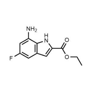 Ethyl 7-amino-5-fluoro-1H-indole-2-carboxylate|CS-1327874