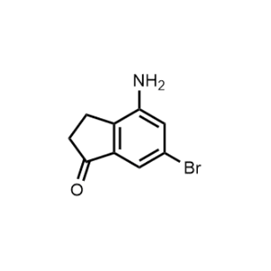 4-Amino-6-bromo-2,3-dihydro-1H-inden-1-one|CS-1327918