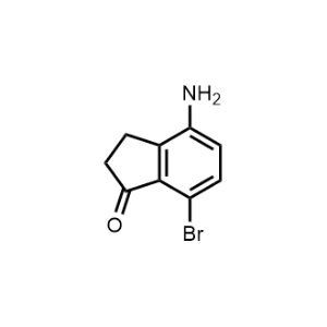 4-Amino-7-bromo-2,3-dihydro-1H-inden-1-one|CS-1327919