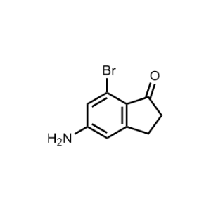 5-Amino-7-bromo-2,3-dihydro-1H-inden-1-one|CS-1327921