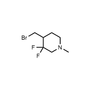 4-(Bromomethyl)-3,3-difluoro-1-methylpiperidine|CS-1327924