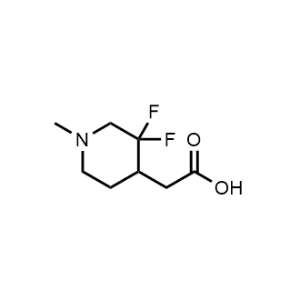 2-(3,3-Difluoro-1-methylpiperidin-4-yl)acetic acid|CS-1327930