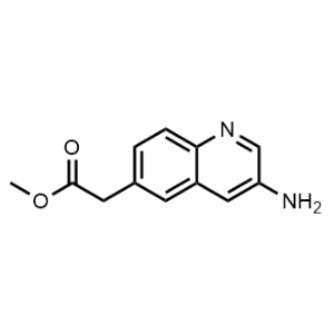 Methyl 2-(3-aminoquinolin-6-yl)acetate|CS-1327932
