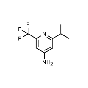 2-Isopropyl-6-(trifluoromethyl)pyridin-4-amine|CS-1328088