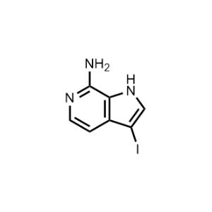 3-Iodo-1H-pyrrolo[2,3-c]pyridin-7-amine|CS-1328090