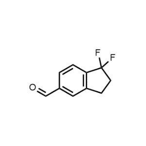1,1-Difluoro-2,3-dihydro-1H-indene-5-carbaldehyde|CS-1328095