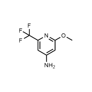2-Methoxy-6-(trifluoromethyl)pyridin-4-amine|CS-1328111