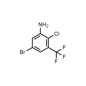 5-Bromo-2-chloro-3-(trifluoromethyl)aniline|CS-1328112