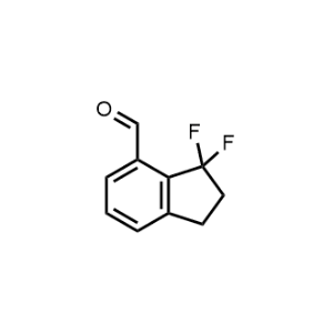 3,3-Difluoro-2,3-dihydro-1H-indene-4-carbaldehyde|CS-1328124