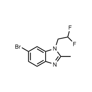 6-Bromo-1-(2,2-difluoroethyl)-2-methyl-1H-benzo[d]imidazole|CS-1328377