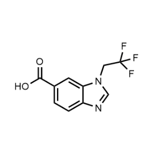 1-(2,2,2-Trifluoroethyl)-1H-benzo[d]imidazole-6-carboxylic acid|CS-1328402