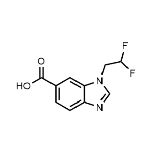 1-(2,2-Difluoroethyl)-1H-benzo[d]imidazole-6-carboxylic acid|CS-1328404