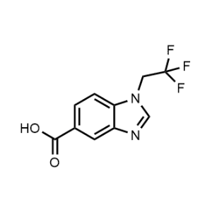 1-(2,2,2-Trifluoroethyl)-1H-benzo[d]imidazole-5-carboxylic acid|CS-1328405