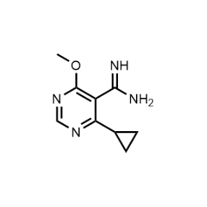 4-Cyclopropyl-6-methoxypyrimidine-5-carboximidamide|CS-1328409