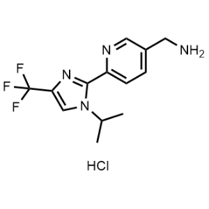 (6-(1-Isopropyl-4-(trifluoromethyl)-1H-imidazol-2-yl)pyridin-3-yl)methanamine hydrochloride|CS-1328411