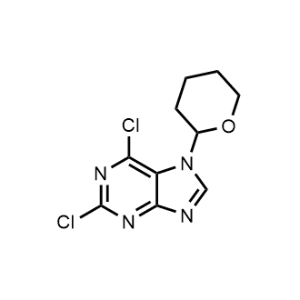 2,6-Dichloro-7-(tetrahydro-2H-pyran-2-yl)-7H-purine|CS-1328414