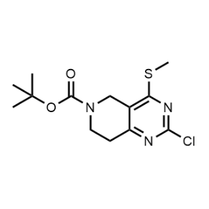 tert-Butyl 2-chloro-4-(methylthio)-7,8-dihydropyrido[4,3-d]pyrimidine-6(5H)-carboxylate|CS-1328420